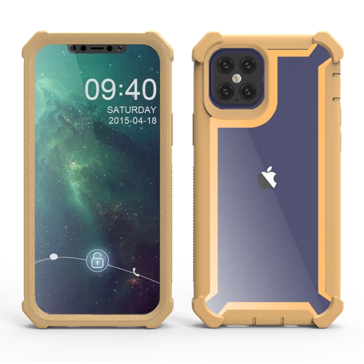 For iPhone 12 Pro Max Four-corner Shockproof All-inclusive Transparent Space Protective Case