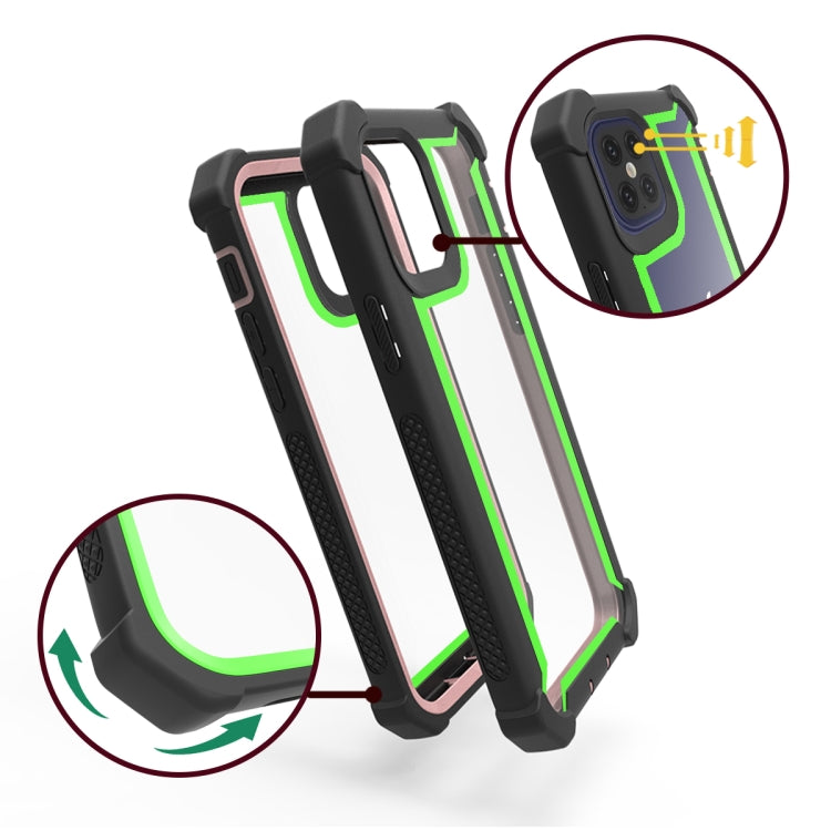 For iPhone 12 Pro Max Four-corner Shockproof All-inclusive Transparent Space Protective Case