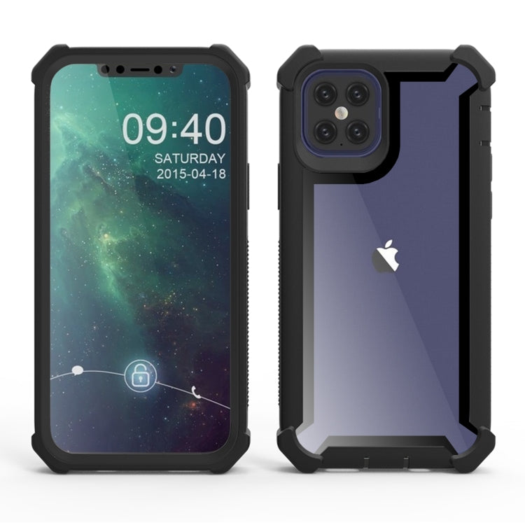 For iPhone 12 Pro Max Four-corner Shockproof All-inclusive Transparent Space Protective Case