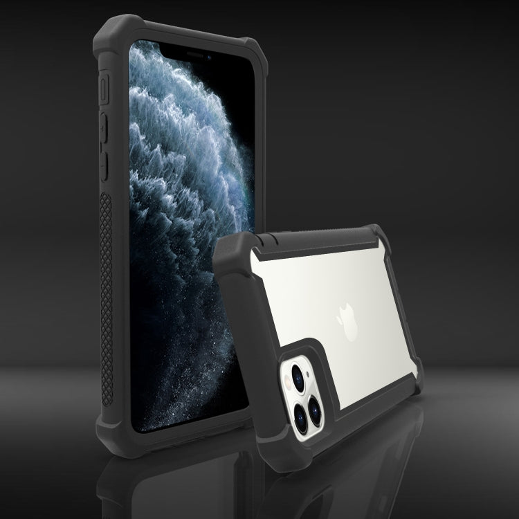 For iPhone 12 Pro Max Four-corner Shockproof All-inclusive Transparent Space Protective Case