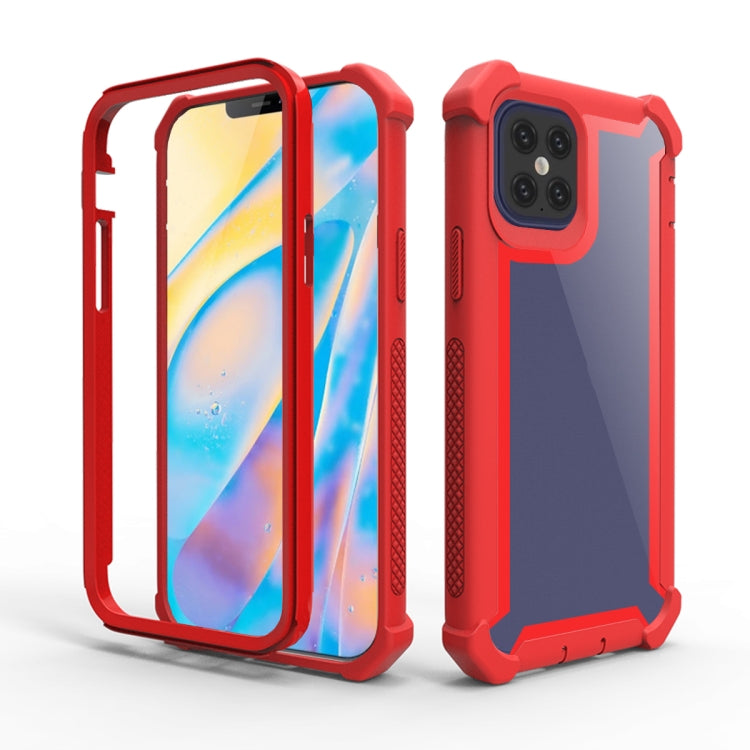 For iPhone 12 Pro Max Four-corner Shockproof All-inclusive Transparent Space Protective Case