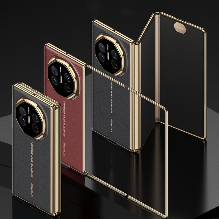 For Huawei Mate XT Ultimate GKK AG Phantom Electroplating Frame Full Cover MagSafe Phone Case