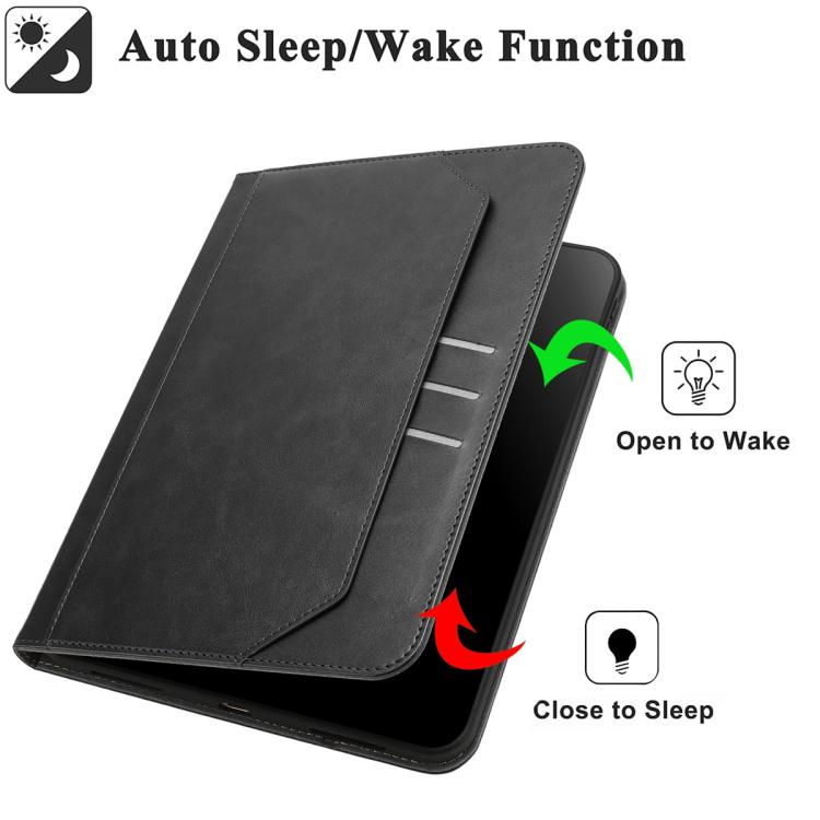 For iPad Air 11 2026 / 2025 / 2024 Multifunctional Wristband Leather Smart Tablet Case