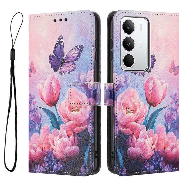 For Realme C71 4G Color Drawing Pattern Leather Phone Case