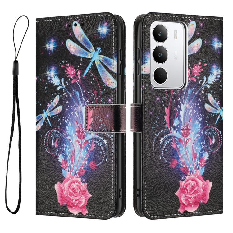 For Realme C71 4G Color Drawing Pattern Leather Phone Case