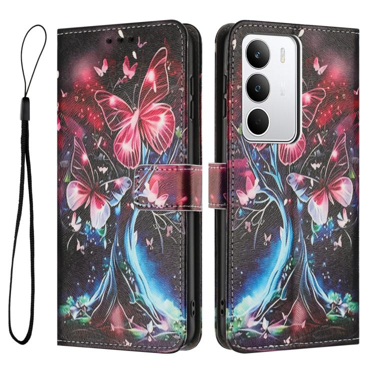 For Realme C71 4G Color Drawing Pattern Leather Phone Case
