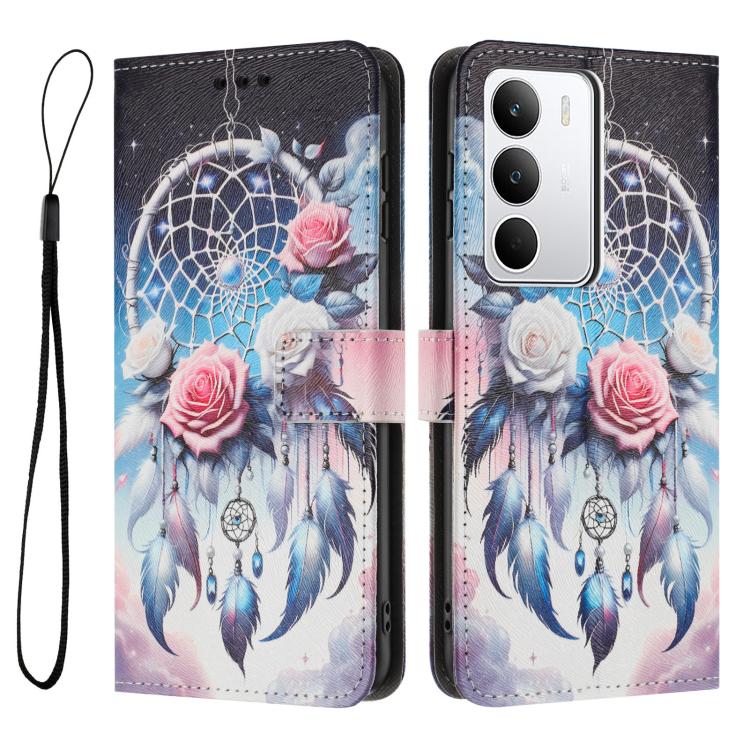 For Realme C71 4G Color Drawing Pattern Leather Phone Case