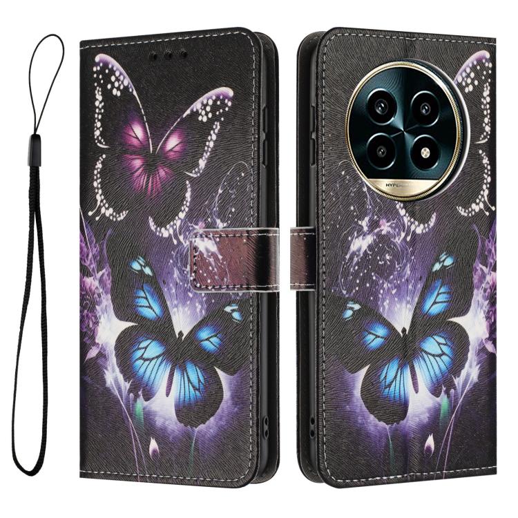 For Realme 13 Pro / 13 Pro+ 5G Color Drawing Pattern Leather Phone Case