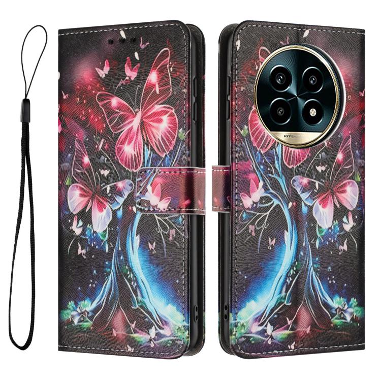 For Realme 13 Pro / 13 Pro+ 5G Color Drawing Pattern Leather Phone Case