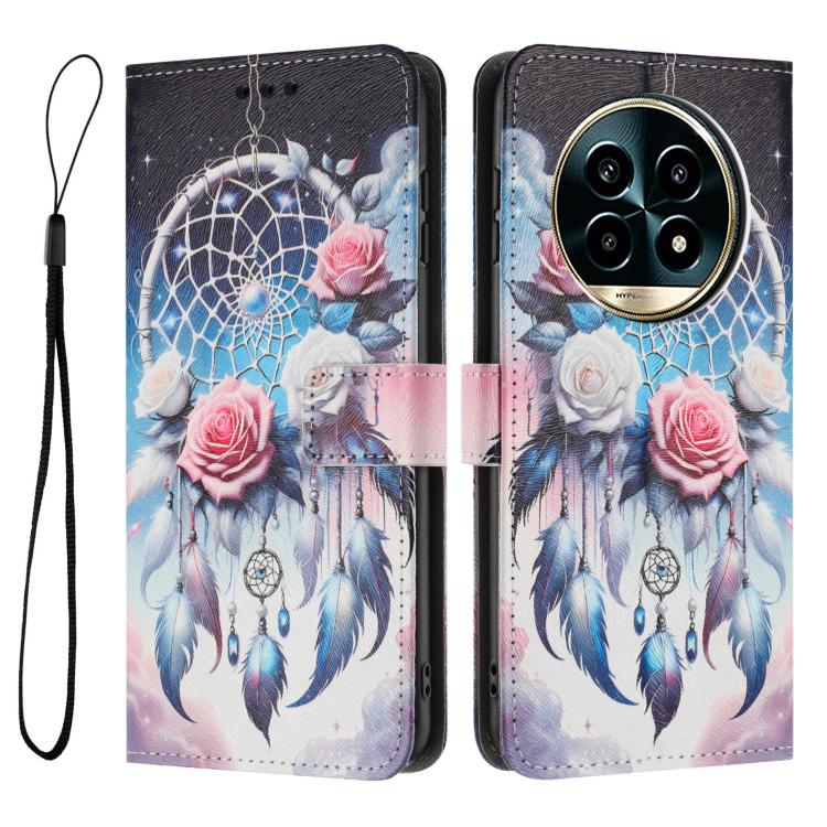 For Realme 13 Pro / 13 Pro+ 5G Color Drawing Pattern Leather Phone Case