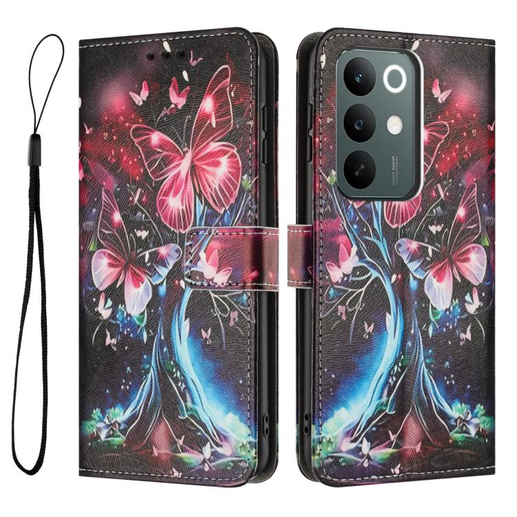 For Realme C85 Pro 4G Color Drawing Pattern Leather Phone Case