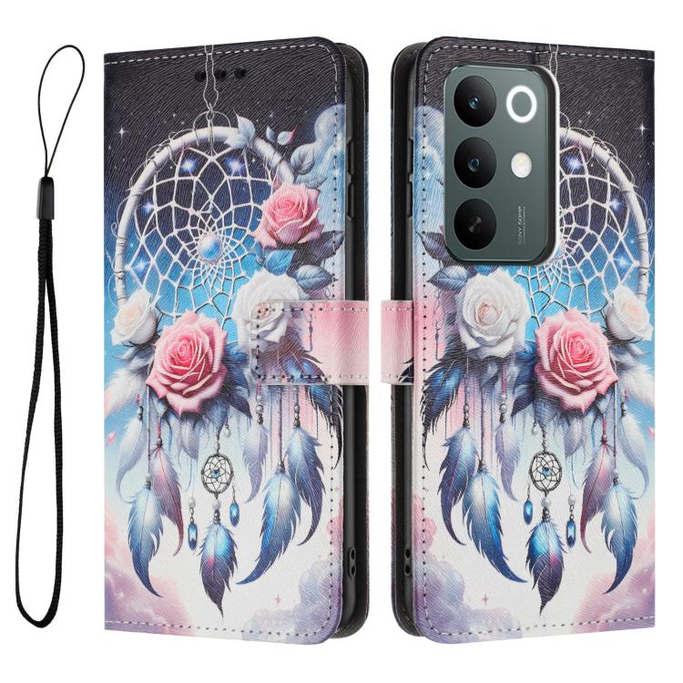 For Realme C85 5G / 15x 5G India Color Drawing Pattern Leather Phone Case