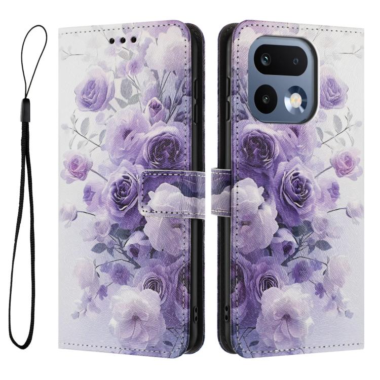 For Realme 16 Pro 5G Color Drawing Pattern Leather Phone Case