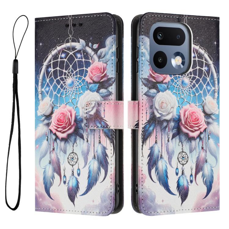 For Realme 16 Pro 5G Color Drawing Pattern Leather Phone Case