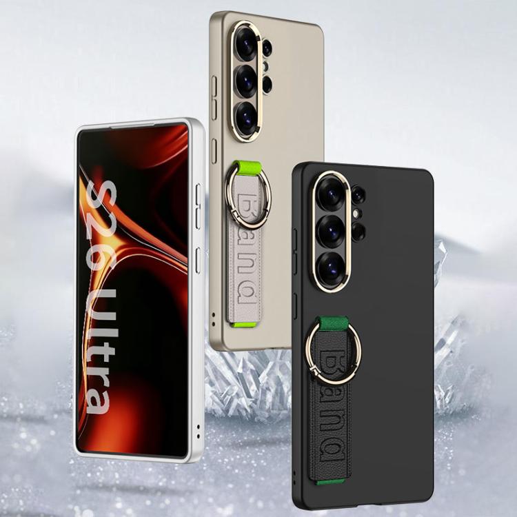 For Samsung Galaxy S26 Ultra 5G GKK Ultra-thin Side Wristband Phone Case, Not Included Pen