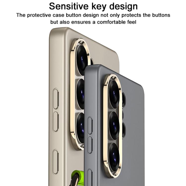 For Samsung Galaxy S26 Ultra 5G GKK Ultra-thin Side Wristband Phone Case, Not Included Pen