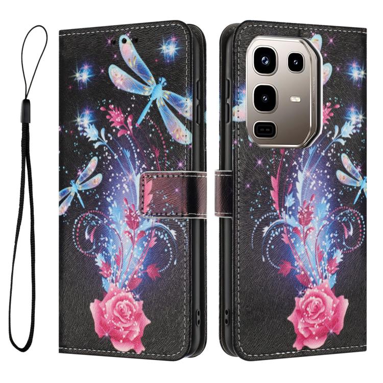For Infinix Note 50 Pro+ Color Drawing Pattern Leather Phone Case