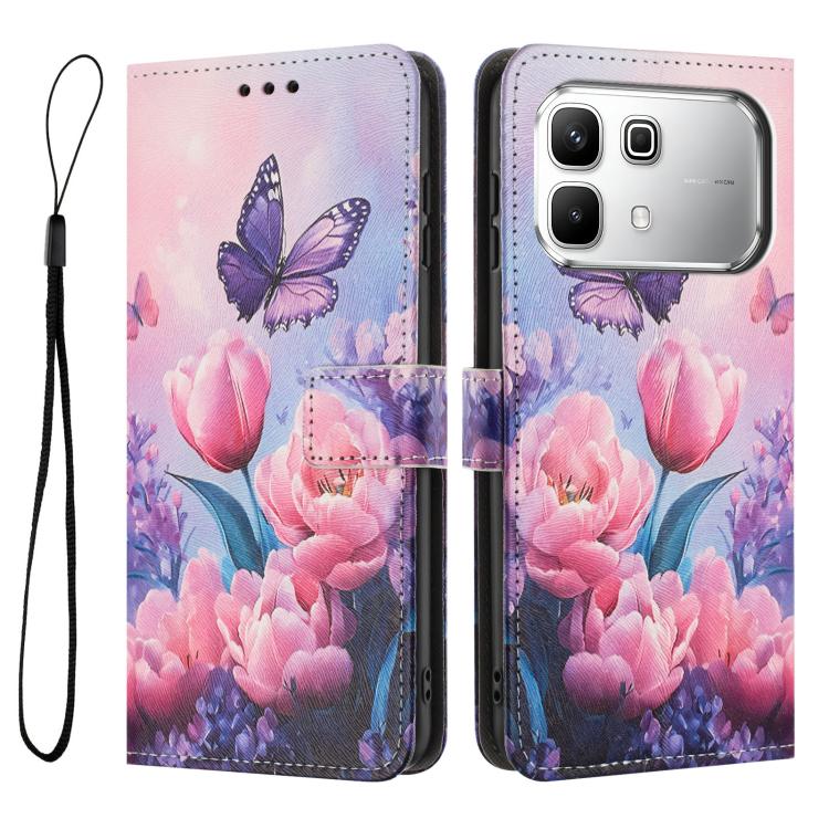 For Infinix Note 60 / 60 Pro 5G Color Drawing Pattern Leather Phone Case