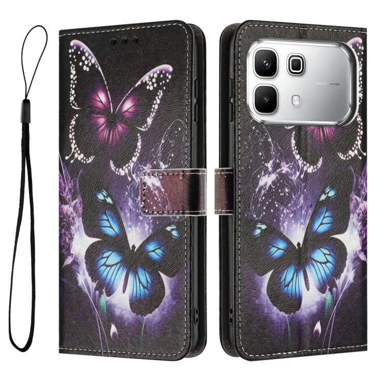For Infinix Note 60 / 60 Pro 5G Color Drawing Pattern Leather Phone Case