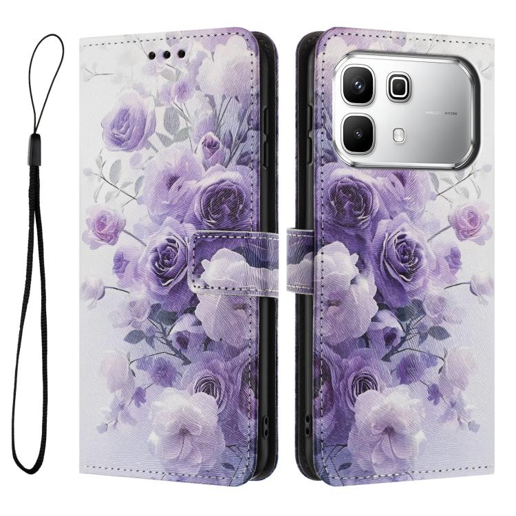 For Infinix Note 60 / 60 Pro 5G Color Drawing Pattern Leather Phone Case