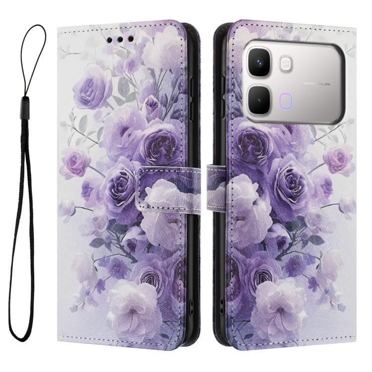 For Infinix Note Edge 5G Color Drawing Pattern Leather Phone Case
