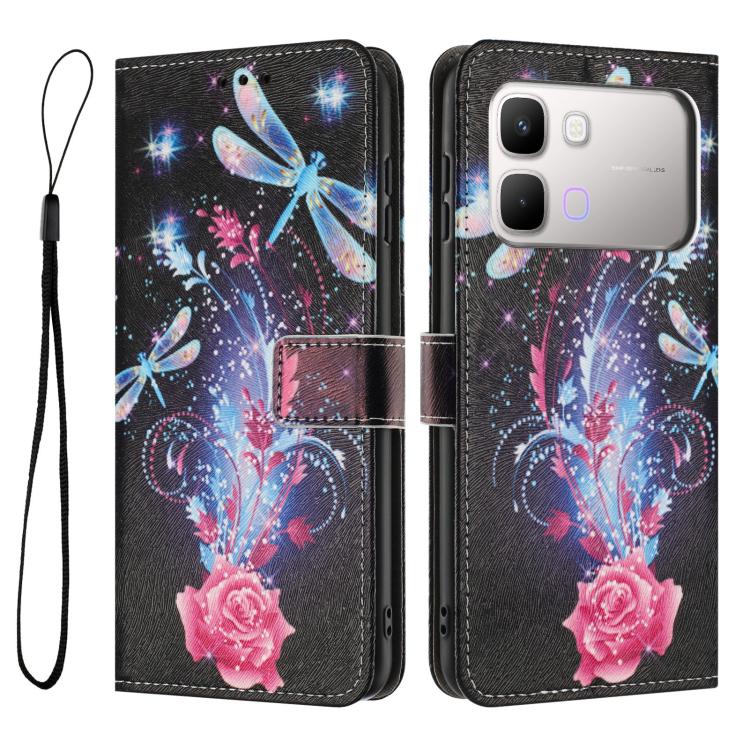 For Infinix Note Edge 5G Color Drawing Pattern Leather Phone Case