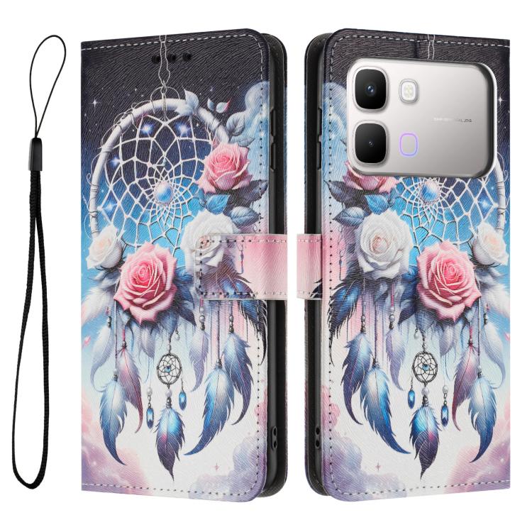 For Infinix Note Edge 5G Color Drawing Pattern Leather Phone Case
