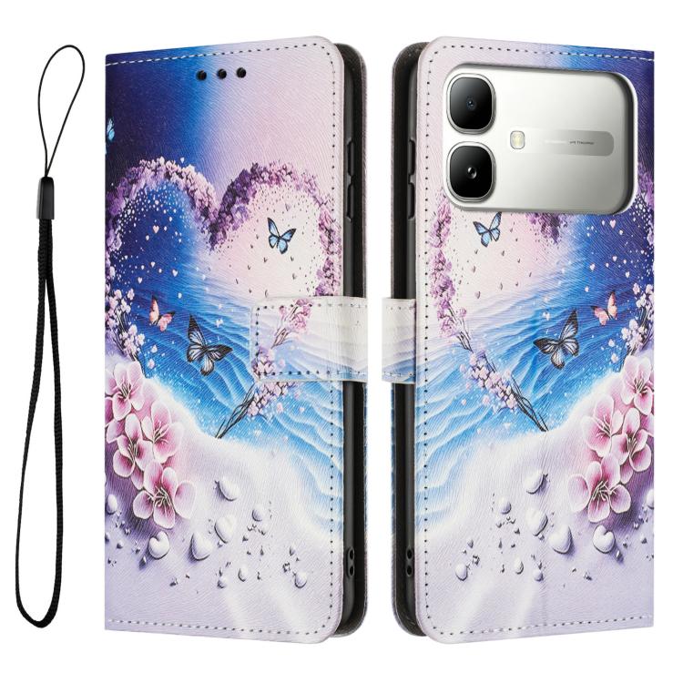 For Infinix Smart 20 4G Color Drawing Pattern Leather Phone Case