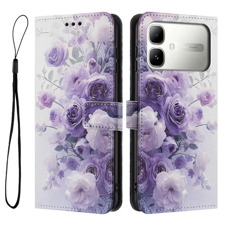 For Infinix Smart 20 4G Color Drawing Pattern Leather Phone Case