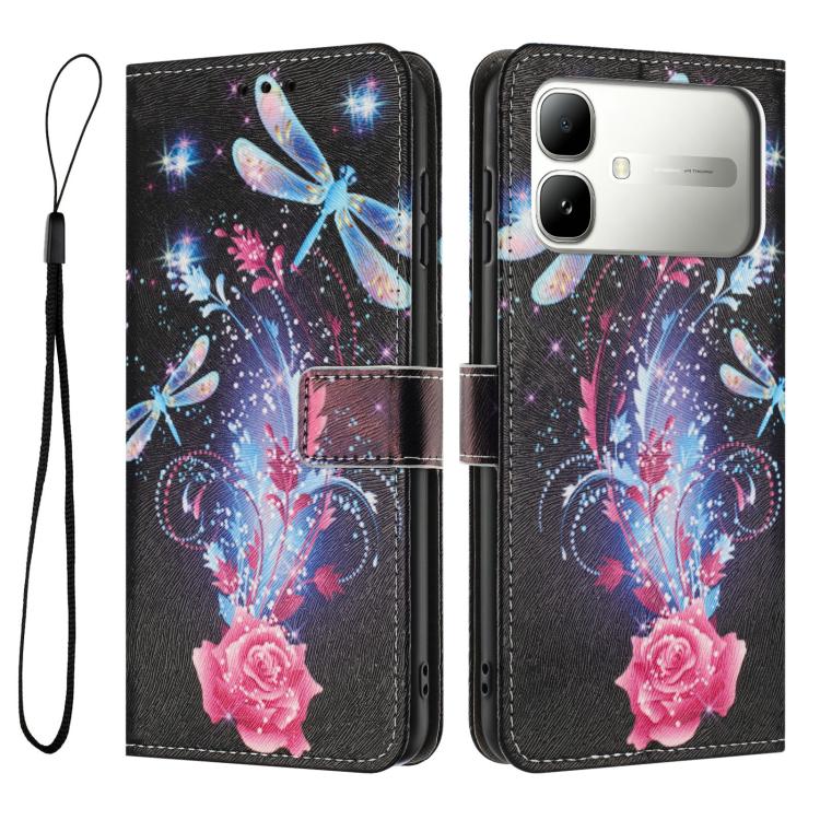 For Infinix Smart 20 4G Color Drawing Pattern Leather Phone Case