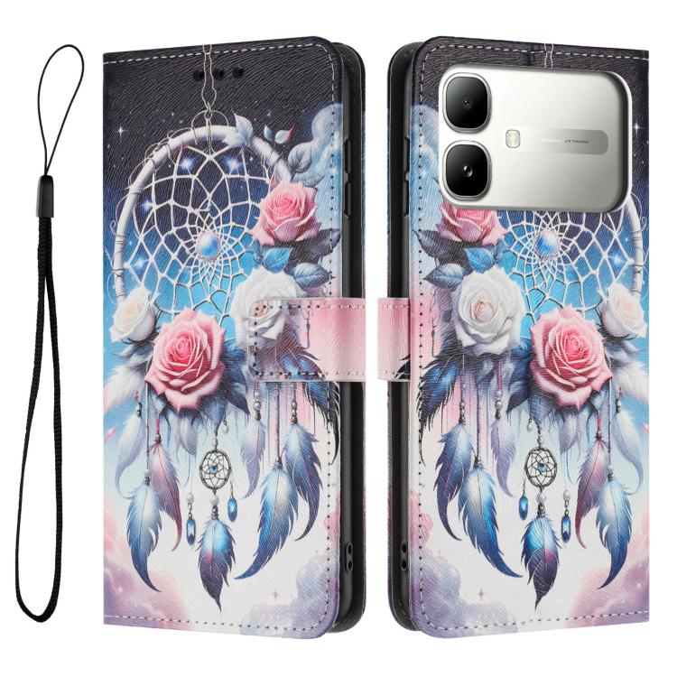 For Infinix Smart 20 4G Color Drawing Pattern Leather Phone Case