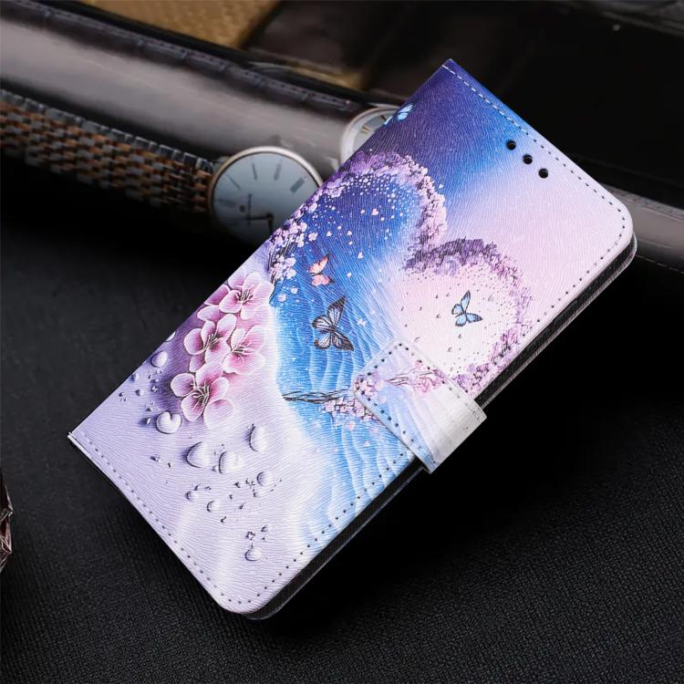 For Tecno Camon 40 Pro 4G Color Drawing Pattern Leather Phone Case