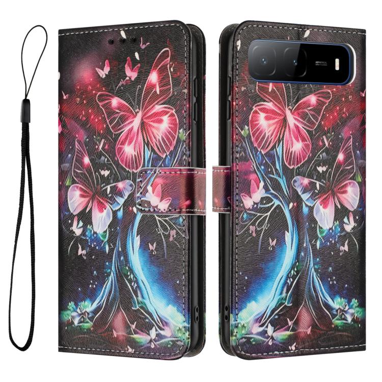 For Tecno Spark Go 5G 2025 Color Drawing Pattern Leather Phone Case