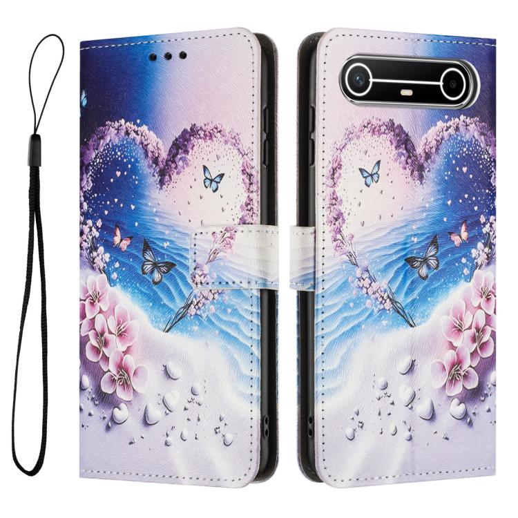 For Tecno Pova Slim Color Drawing Pattern Leather Phone Case