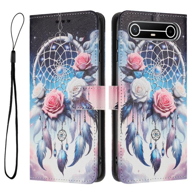 For Tecno Pova Slim Color Drawing Pattern Leather Phone Case