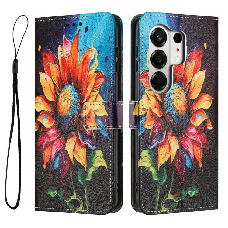 For Tecno Camon 50 Pro 4G Color Drawing Pattern Leather Phone Case
