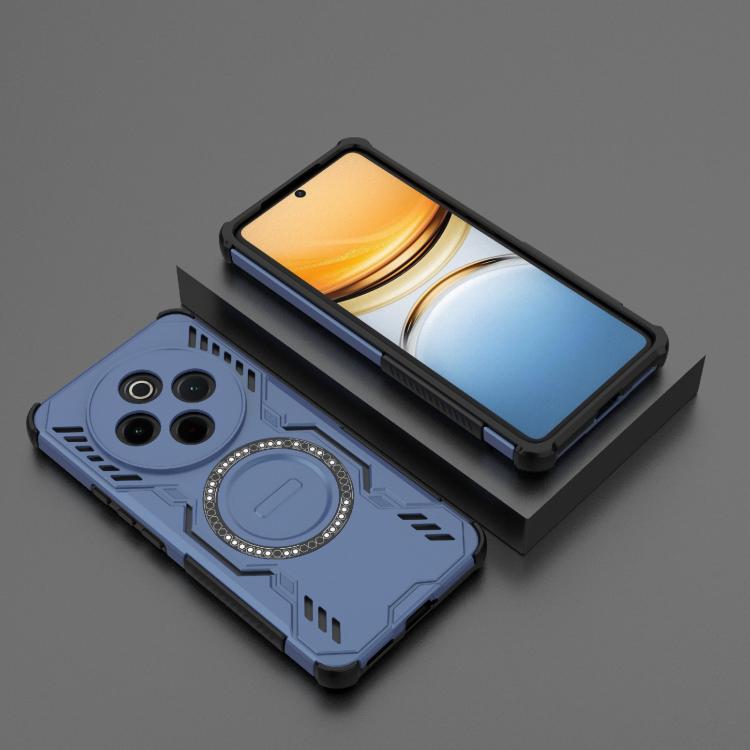 For vivo Y300 Pro 5G / T4 5G India Butterfly Armor MagSafe Magnetic Ring Shockproof Phone Case