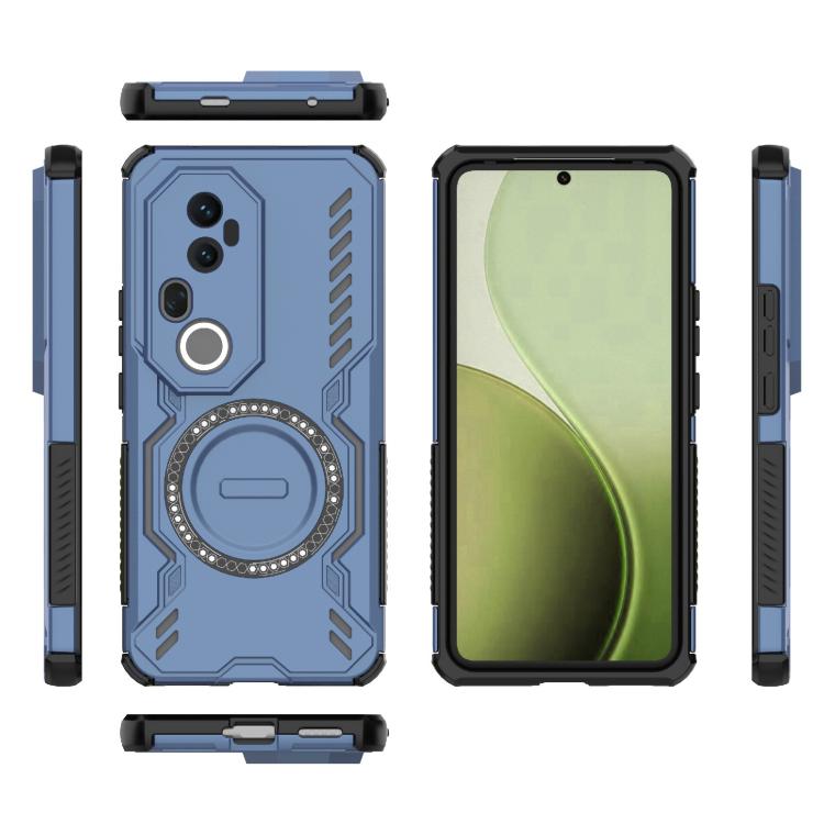 For vivo S20 Pro Butterfly Armor MagSafe Magnetic Ring Shockproof Phone Case