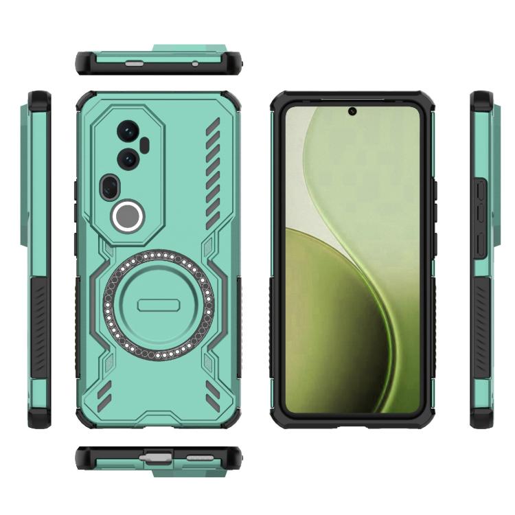 For vivo S20 Pro Butterfly Armor MagSafe Magnetic Ring Shockproof Phone Case