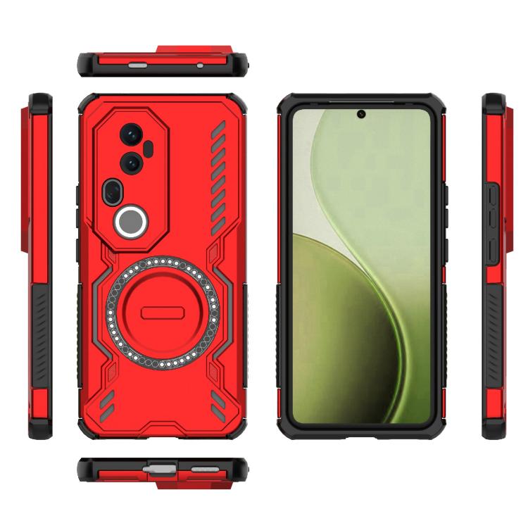 For vivo S20 Pro Butterfly Armor MagSafe Magnetic Ring Shockproof Phone Case