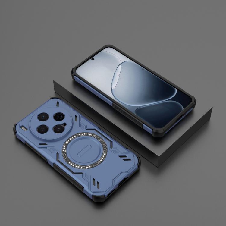 For vivo X300 5G Butterfly Armor MagSafe Magnetic Ring Shockproof Phone Case