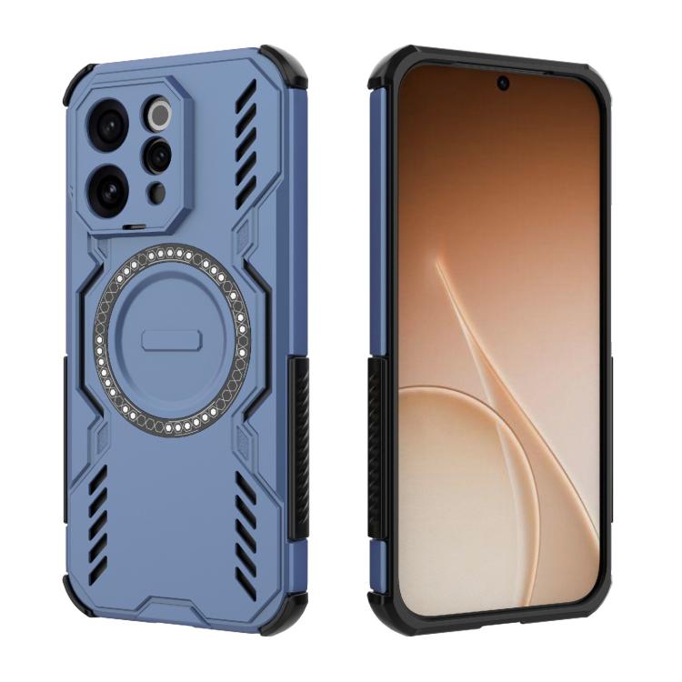 For vivo V70 5G Global Butterfly Armor MagSafe Magnetic Ring Shockproof Phone Case