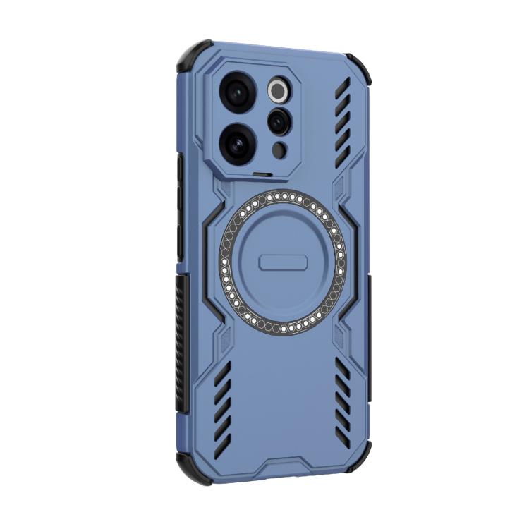 For vivo V70 5G Global Butterfly Armor MagSafe Magnetic Ring Shockproof Phone Case