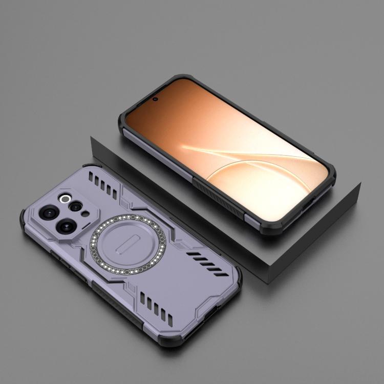 For vivo V70 5G Global Butterfly Armor MagSafe Magnetic Ring Shockproof Phone Case