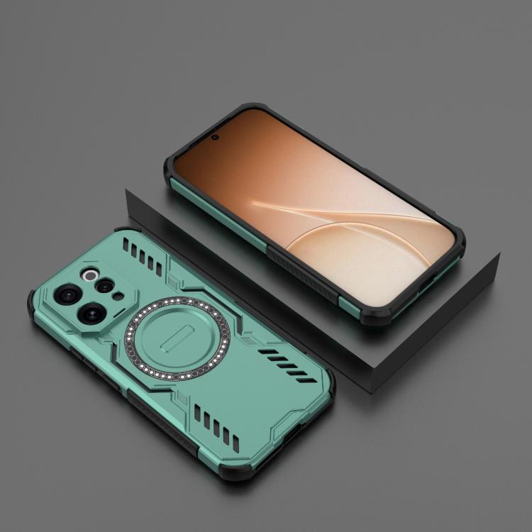 For vivo V70 5G Global Butterfly Armor MagSafe Magnetic Ring Shockproof Phone Case