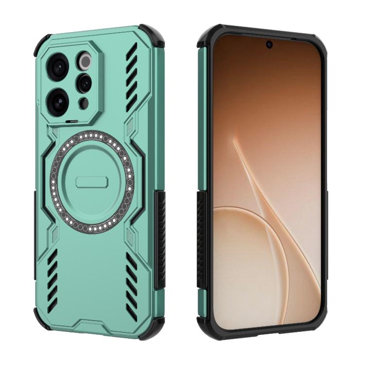 For vivo V70 5G Global Butterfly Armor MagSafe Magnetic Ring Shockproof Phone Case