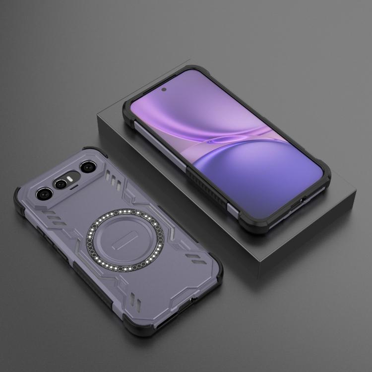 For vivo X300 FE 5G Russia/S50 Pro mini Butterfly Armor MagSafe Magnetic Ring Shockproof Phone Case