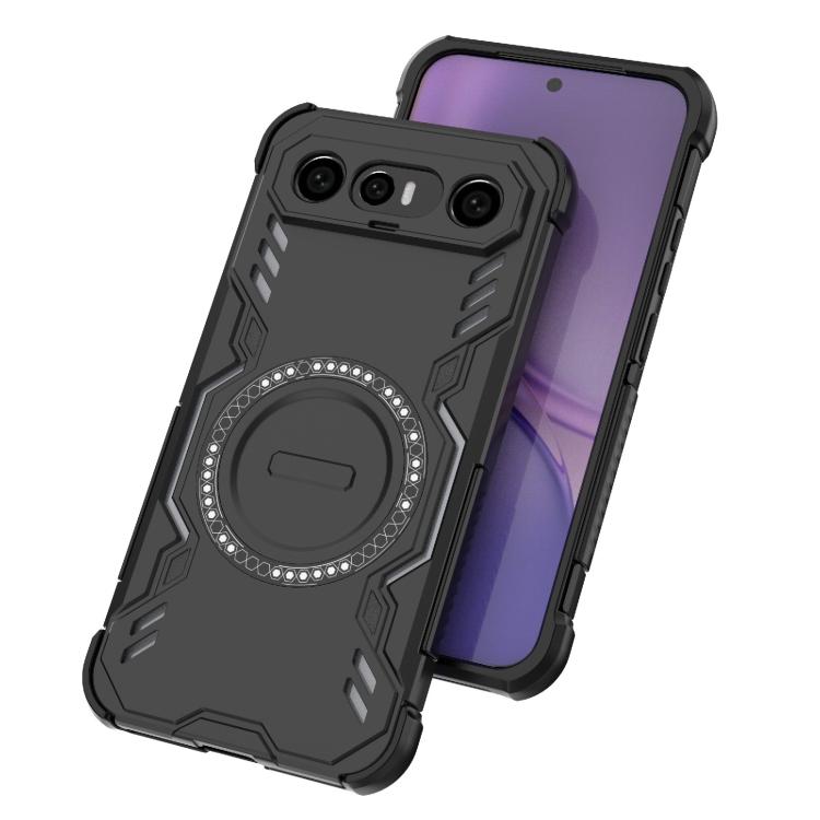 For vivo X300 FE 5G Russia/S50 Pro mini Butterfly Armor MagSafe Magnetic Ring Shockproof Phone Case