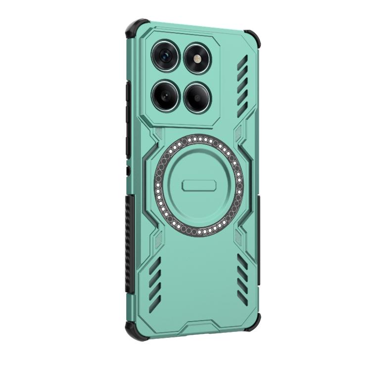 For Motorola Edge 60 Fusion 5G Global Butterfly Armor MagSafe Magnetic Ring Shockproof Phone Case