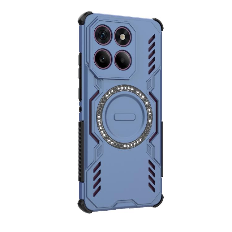 For Motorola Edge 60 Pro 5G Butterfly Armor MagSafe Magnetic Ring Shockproof Phone Case